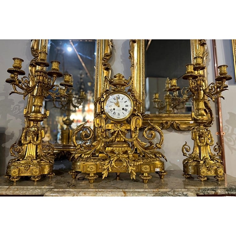 Fransız Bronz Saat Takımı
