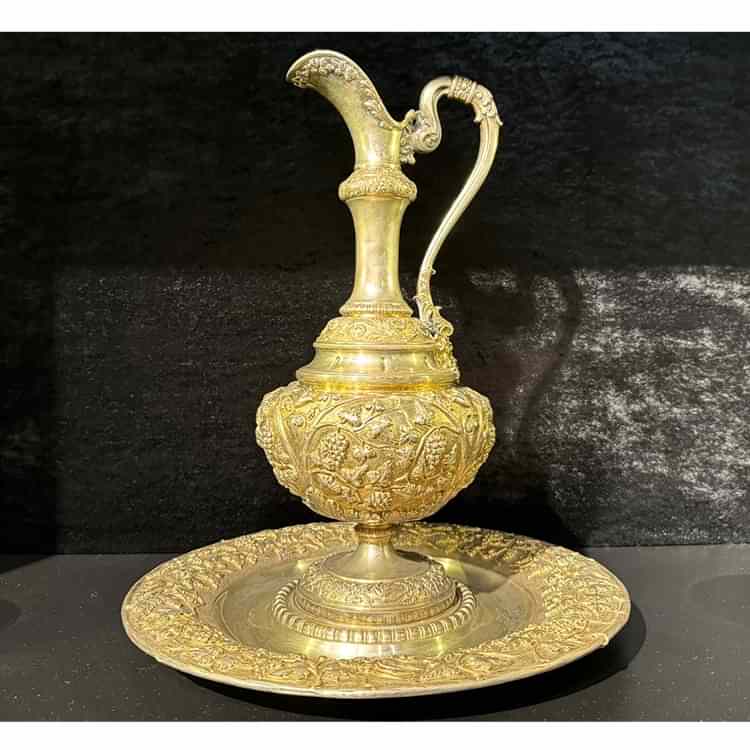 Gümüş İtalyan Ampir İbrik